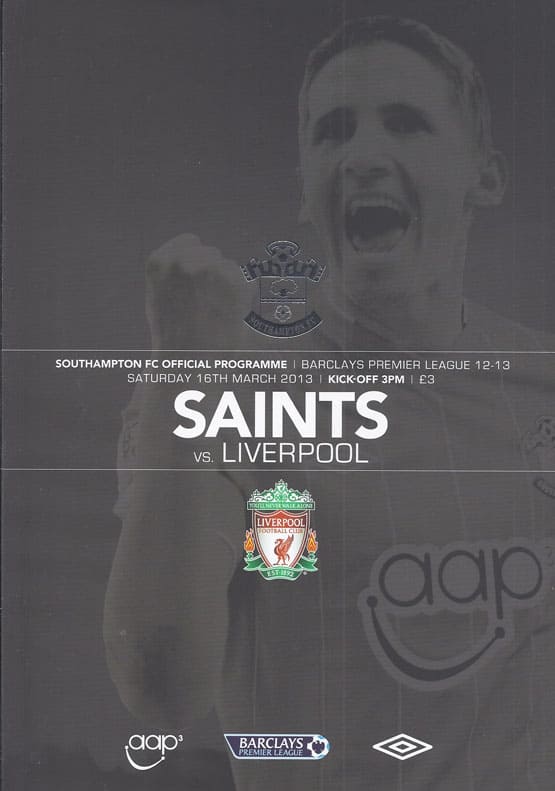 Southampton FC v Liverpool FC